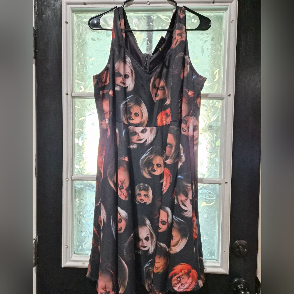 Chucky And Tiffany Skater Dress